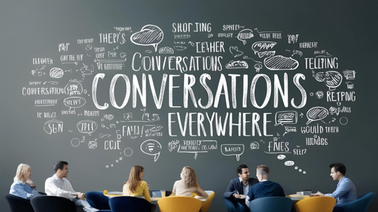 Conversations are everywhere!
