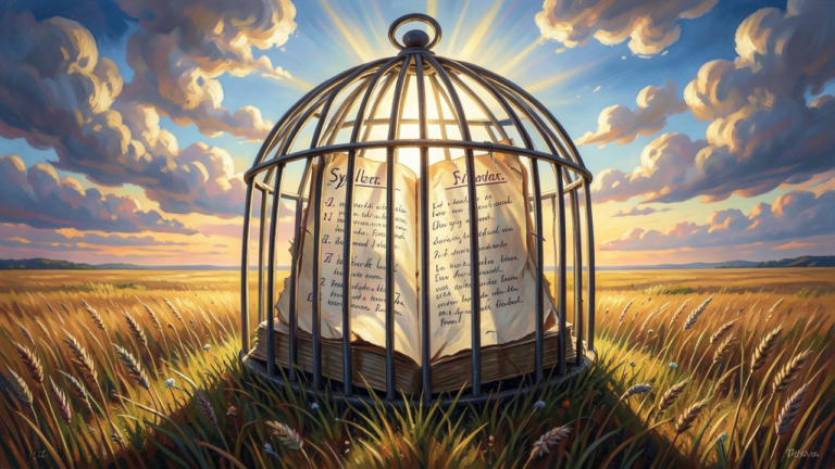 We Built a Cage — and Called It a Syllabus