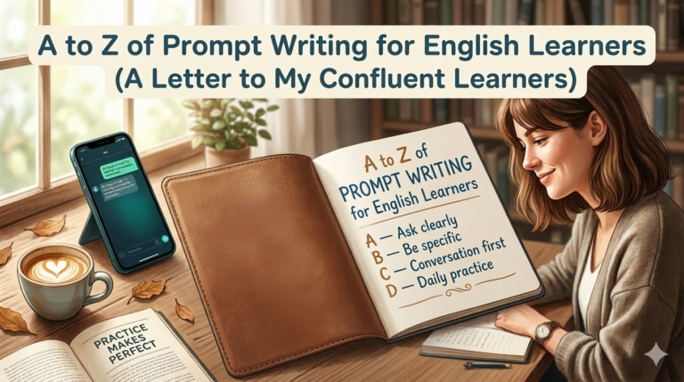 A to Z of Prompt Writing for English Learners