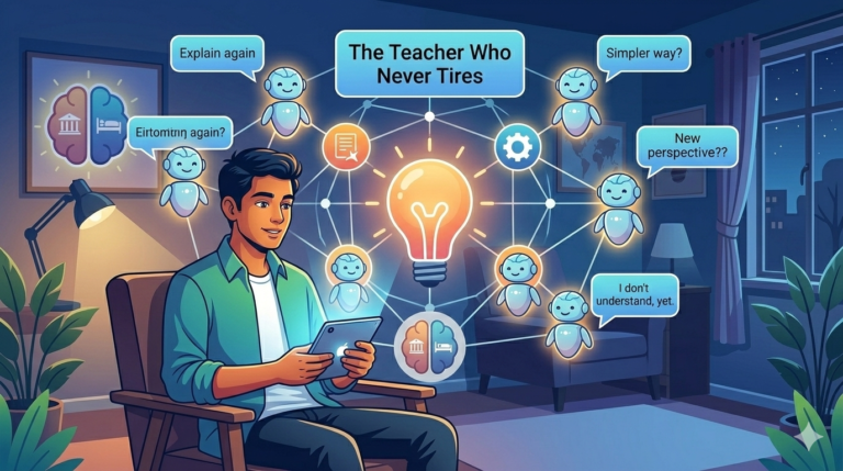 AI Is a Teacher Who Never Gets Irritated
